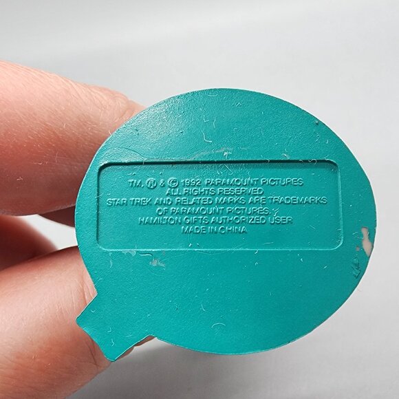 Vintage 1992 Star Trek Q Figure Hamilton Gifts Paramount 4.5" Collectible - Picture 5 of 6